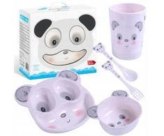 BOCIOLAND BL563-Rinkinys NACZYŃ 5 ELEMENTÓW PANDA