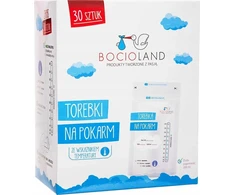 Bocioland Maišeliai motinos pienui 0175, 200 ml, 30 vnt.