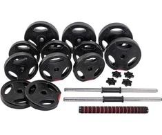 Body Sculpture KŪNO SKULPTŪROS RINKINYS 2 IN 1 ŠTANGA, HANTELIS IR VARTELIS 40 KG BW 7540