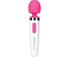 Rožinė Bodywand - Aqua Mini Rechargeable Wand Massager Rožinė