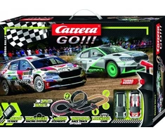 Boffin Tor wyścigowy Carrera GO 62584 Škoda Rally