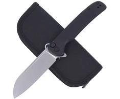 Boker Sulankstomas peilis CIVIVI Chevalier Juodas G10 14C28N EDC (C20022-1)