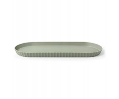 Bolesławiec Platter, 51x20.5 cm, žalias, Paestum Collection