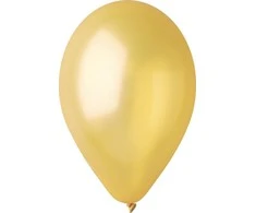 GoDan GEMAR metalo balionai 26cm aukso Dorato 100vnt. Godanas