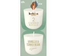 „Bolsius CleanLight“ žvakių papildymai, 2 vnt., greipfrutų ir imbiero skonio