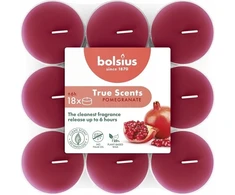 Bolsius Tea candle aroma. 18 pcs. True Scents pomegranate