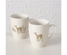 Boltze BAMBI puodelis su elnio motyvu, 350 ml