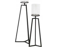 Boltze Glass žvakidės ant metalinio rėmo Cosa, 75-95 cm