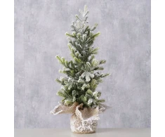 Boltze Home dirbtinė Kalėdų eglutė džiuto vazone TANNE, 40 cm