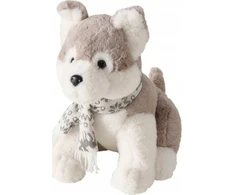 Boltze Home pliušinis šuo su šaliku BELLO, 28 cm