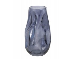 Boltze Home Vaza stiklinis LOJIN, metalo sp. šešėlis, 27,8 cm