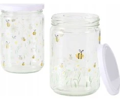 Boltze HONEY užsukami laikymo indeliai, 500 ml, 2 vnt.