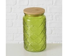 Boltze IMOLA Bamboo Lid Jar, 1000 ml