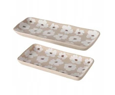Boltze Keraminės gėlių lėkštės, 13-15 cm, CANEA