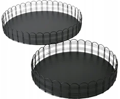Boltze WEIRY metaliniai padėklai, 2 vnt. Ø 25-31 cm