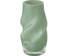Boltze Smulkinto stiklo vaza, VERESE formos, 19 cm