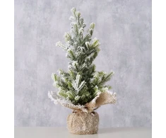 Boltze dirbtinė Kalėdų eglutė džiuto vazone TANNE, 31 cm