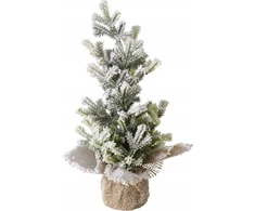 Boltze dirbtinė Kalėdų eglutė džiuto vazone TANNE, 31 cm