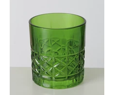 Boltze Žalias WHISKEY stiklas, 9 cm