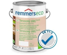Atmosferos poveikiui atsparus matinis aliejus Remmers Garden Wood Oil [eco] glotniosios šorėjos intensyvus 5 l