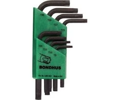 Bondhus Žvaigždinių šešiakampių raktų rinkinys TX 9 - 40 BONDHUS [8 vnt.]