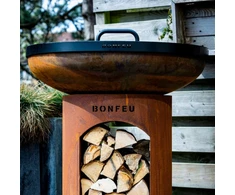 „BonFeu“ sodo laužavietės uždanga „BONFEU“ Ø80 sodo laužavietėms, „Bonbowl“ ir „Bonbiza“