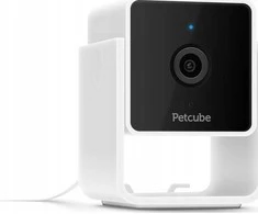 „Petcube“ – naminių gyvūnėlių kamera su integruotu veterinaro pokalbių funkcija, 1080P HD vaizdo įrašu, naktinio matymo funkcija, 2 krypčių garsu (854592007394)