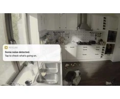„Petcube“ – naminių gyvūnėlių kamera su integruotu veterinaro pokalbių funkcija, 1080P HD vaizdo įrašu, naktinio matymo funkcija, 2 krypčių garsu (854592007394)