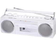 Radiomagnetolas Trevi Boombox RR501 kasetė/BL/USB/SD baltas