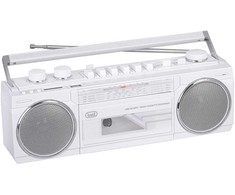 Radiomagnetolas Trevi Boombox RR501 kasetė/BL/USB/SD baltas
