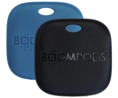 Boompods Boomtag įkraunamas Duo Pack mėlynas ir juodas
