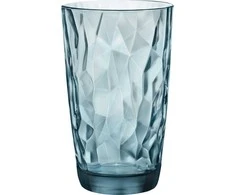 Stiklinė BORMIOLI ROCCO DIAMOND COOLER, 470 ml, mėlyna