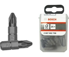 Bosch 1 / 4- PZ2- 25 mm Pozidriv EXH 25 vnt (2 607 002 798)