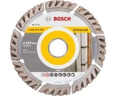 Bosch Deimant.pjov.diskas * Universal 125x22.2mm10vnt