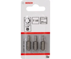 Bosch Torx antgalis T10, l=25mm 3 vnt, Extra Hart