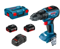 Bosch Akumuliatorinis gręžtuvas-suktuvas GSB 18 V-50 2 x 5 Ah baterija (06019H5101)