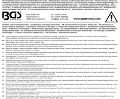 Bgs Technic Prisisiurbiantys keltuvai su diržu | 3 vnt. (7997)