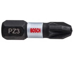 Bosch Suktuvo antgaliai PZ3 2 vnt./ Impact, L=25mm