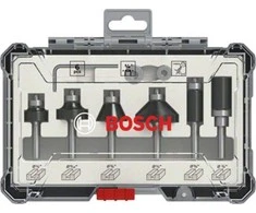 Frezų rinkinys Bosch 2607017470; 1/4''; 6 vnt.