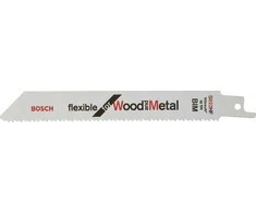Bosch Bosch kardo pjūklo ašmenys S 922 HF Lankstus medienai ir metalui, 100 dalių (ilgis 150 mm)