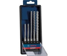 Grąžtas Grąžtų betonui rinkinys Bosch SDS-plus-7X; 5/6/6/8/10 mm; 5 vnt.