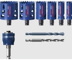 Gręžimo karūnų komplektas Bosch 2608900445; 22-68 mm; 9 vnt.
