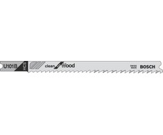 Bosch Brzeszczot do wyrzynarek Clean for Wood 100mm U 101 B 3 vnt.. 2608630565