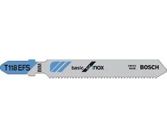 Bosch 5 siaurapj. pjūkleliai T 118 EFS Basic for Inox