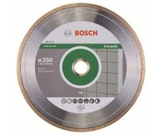 BOSCH DEIMANTINIS DISKAS 250x25,4 PILNAI KERAMINIS