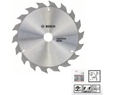 Pjovimo diskas Bosch Eco for Wood 2608644378; 190x20 mm; Z48