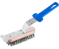 Bosch for grills. Nerūdijantis plienas bristles.With scraper