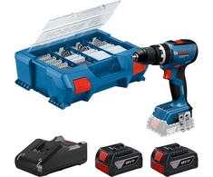 BOSCH SMŪGINIS SUKTUVAS-GRĘŽTUVAS 18V GSB 18V-65 2×4,0Ah 63/31Nm L-CASE
