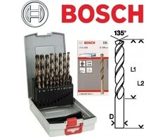 Grąžtas BOSCH grąžtai METAL HSS-CO 19szt./1-10mm/