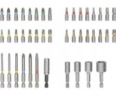Bosch 43 dalių komplektas antgal. displ.
